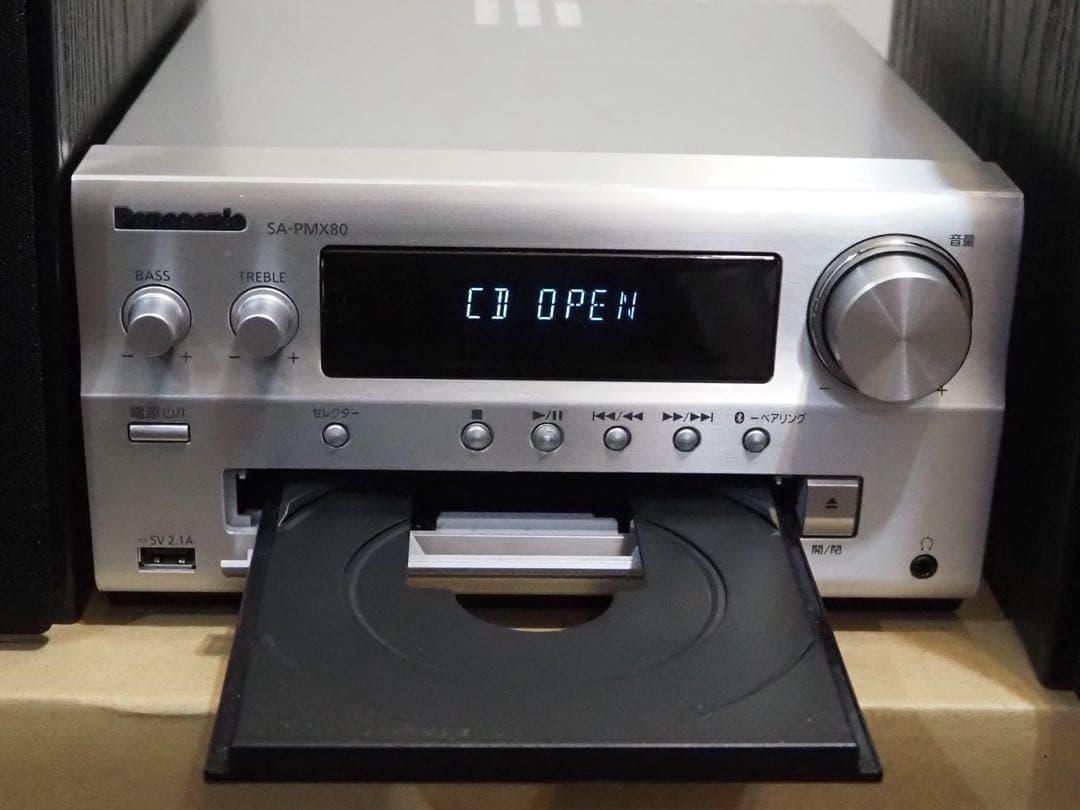 ✨極美品✨Panasonic ミニコンポ ハイレゾ音源対応 SC-PMX80