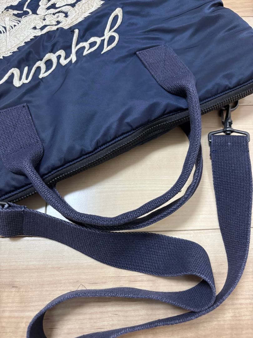 touzibatailor東洋×BEAMSBOY ヘルメットバック　ネイビ