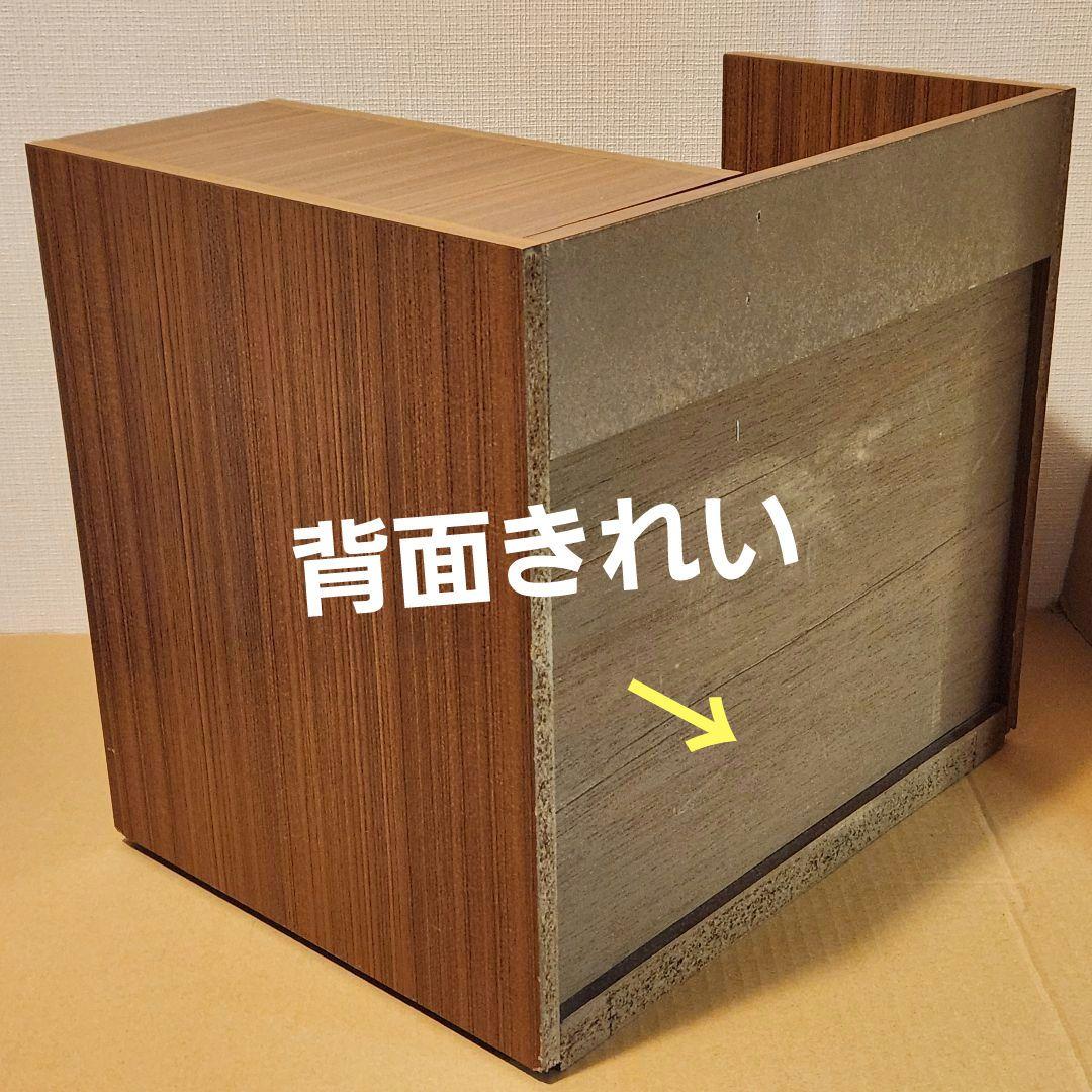 マンサク　CDラックと木製カセット収納