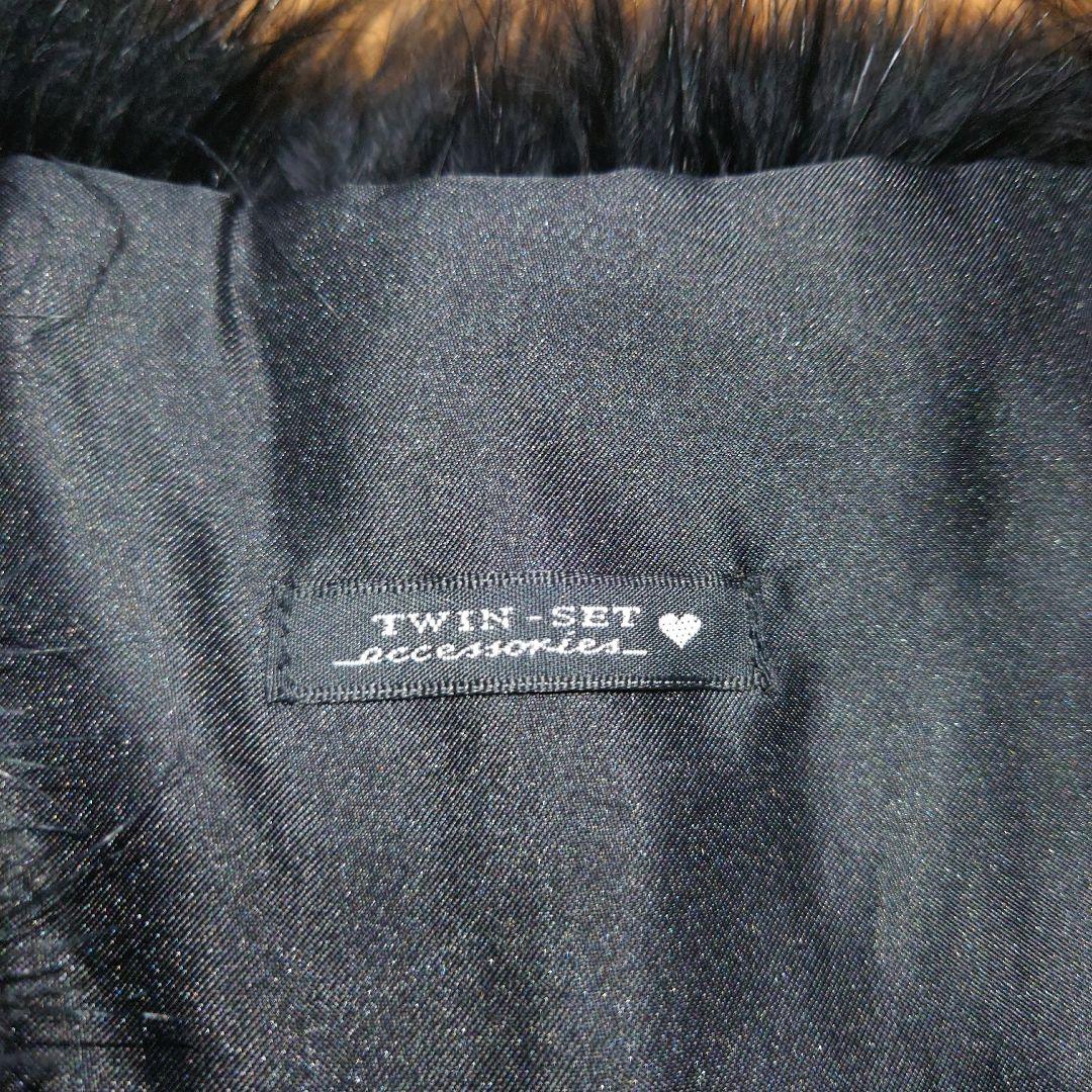 レア！美品！ TWIN SET オーストリッチ フェザー ベスト ツインセット