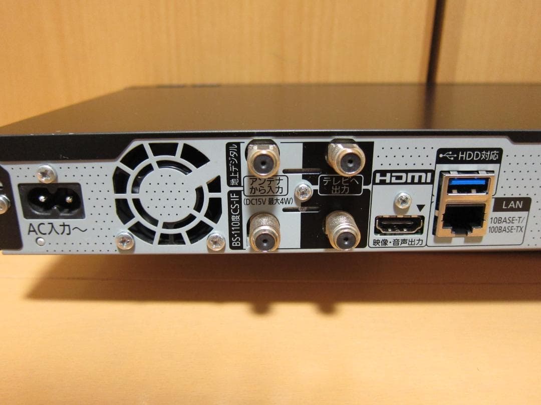 新品HDD500GBへ交換！Panasonic ディーガ DMR-BW550