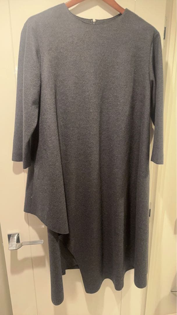 【新品タグ付】23区 アシンメトリー ワンピース LL