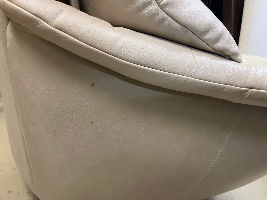 karimoku カリモク ZT71モデル レザー 1人掛けソファ 1P 肘掛け