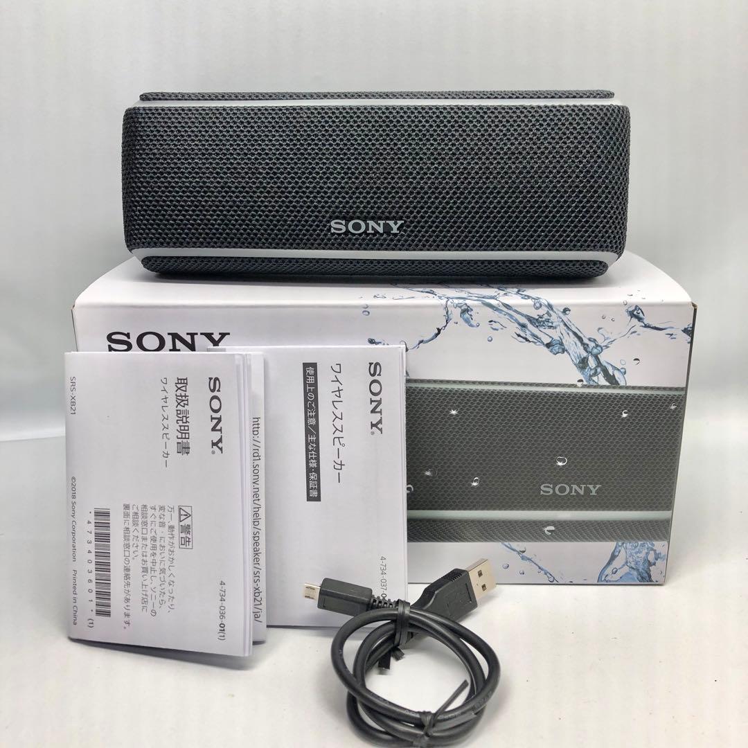 ソニー ワイヤレスポータブルスピーカー SRS-XB21
