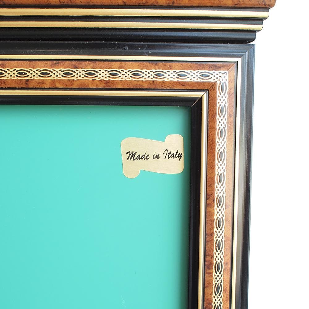 イタリア製 ガラスキャビネット エレガント 飾り棚 キュリオケース