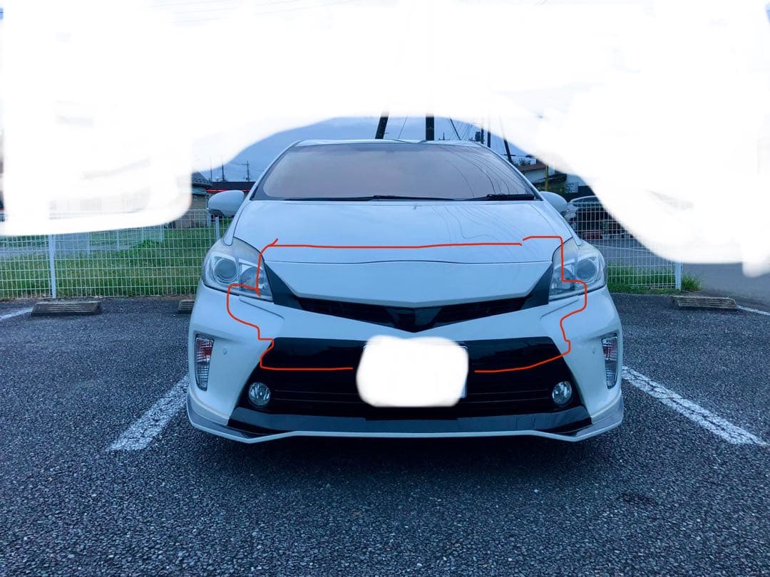 ※サイバスター　プリウス　マークレスグリル　NOBLESSE（ノブレッセ）