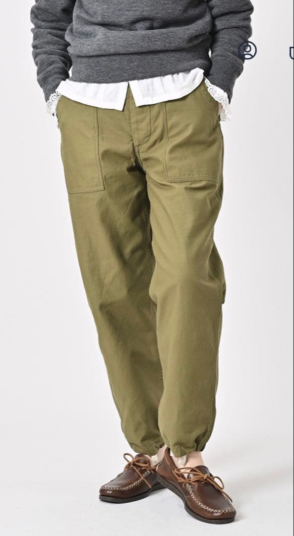 お値下げ　45R バックサテンの908ベイカーパンツ　サイズ2