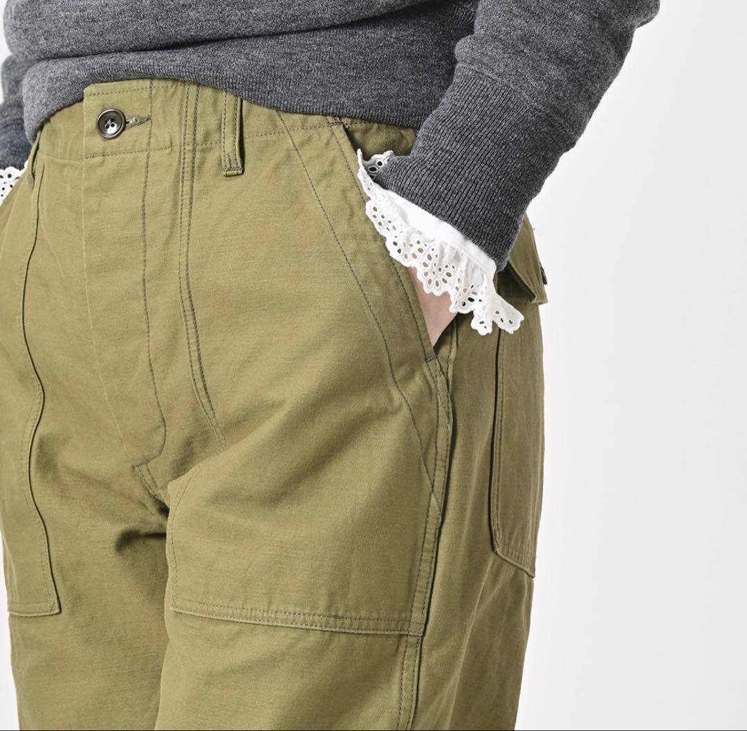 お値下げ　45R バックサテンの908ベイカーパンツ　サイズ2