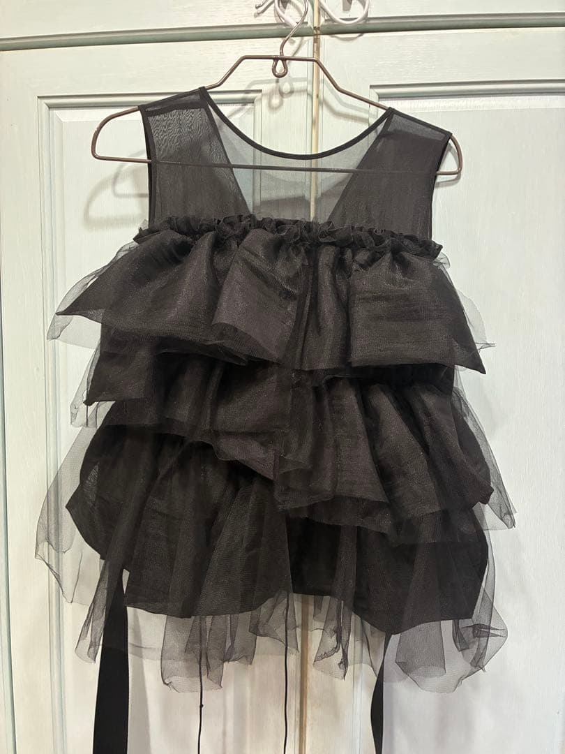 SALE中✨MAISON SPECIAL/チュールオーガンジーベスト/