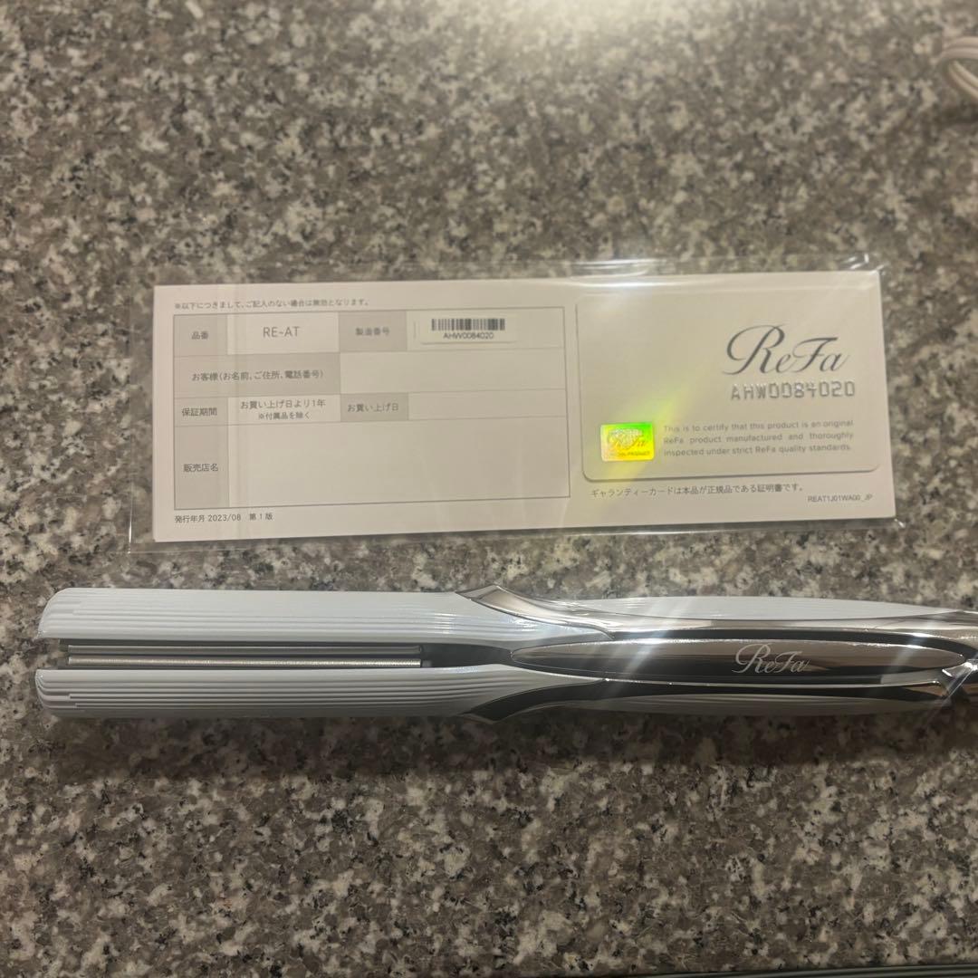 ReFa ストレートヘアアイロン RE-AT-02A ホワイト