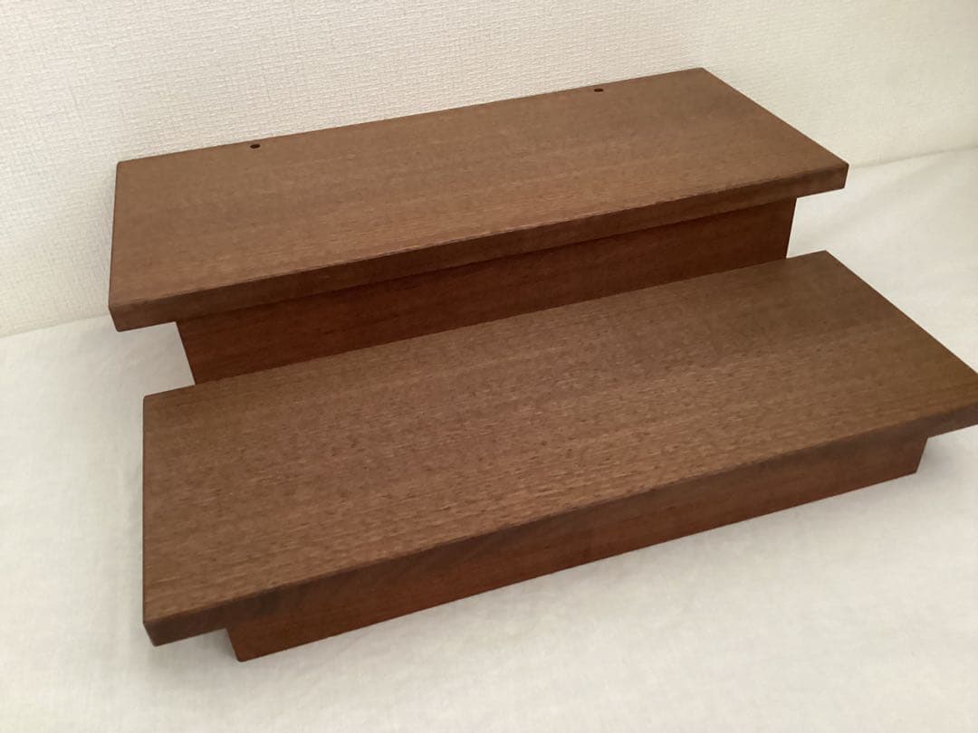 【土日限定お値下げ】【美品】三浦木地　雛人形　ひな人形／2段　7/10までの出品