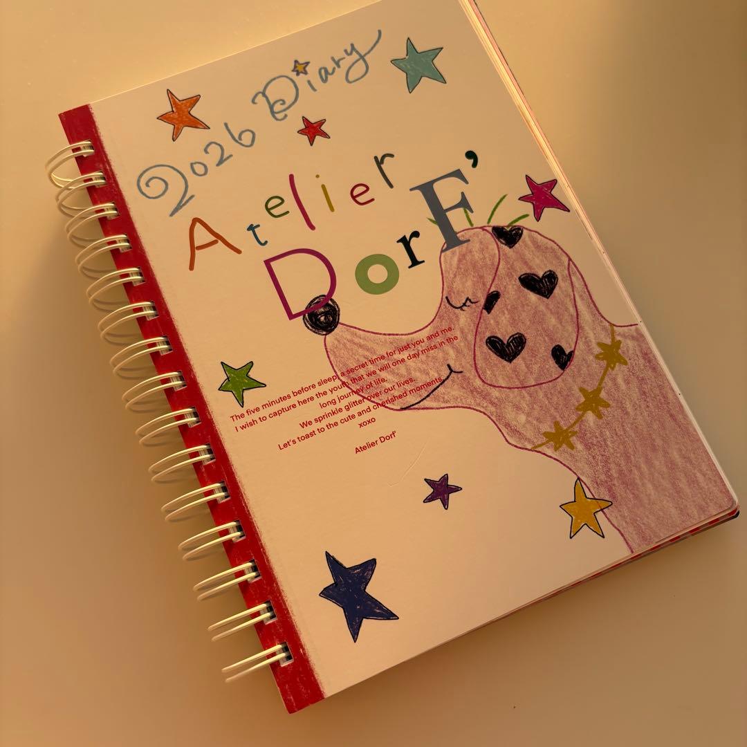 2026年 Atelier Doré スケジュール帳