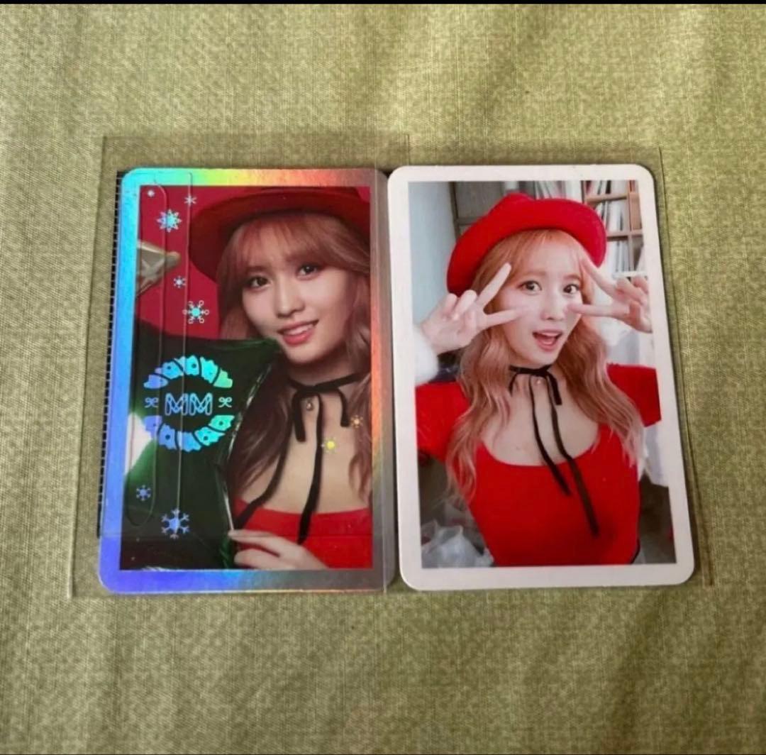 TWICE クリスマスエディション モモ トレカ レア momo