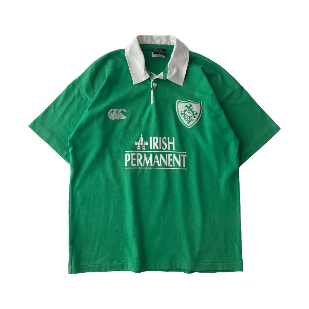 CANTERBURY　ラガーシャツ　アイルランド代表　ラグビー　刺繍　希少