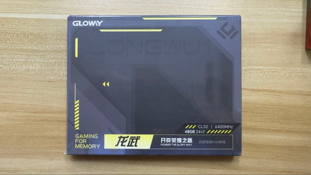 GLOWAY 龙武系列 DDR5 6400 48GB（24×2 ）メモリー