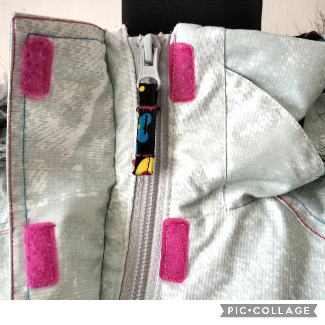 【極美品】phenix スノーガールズ スキーウェア 上下 花柄 ファー150