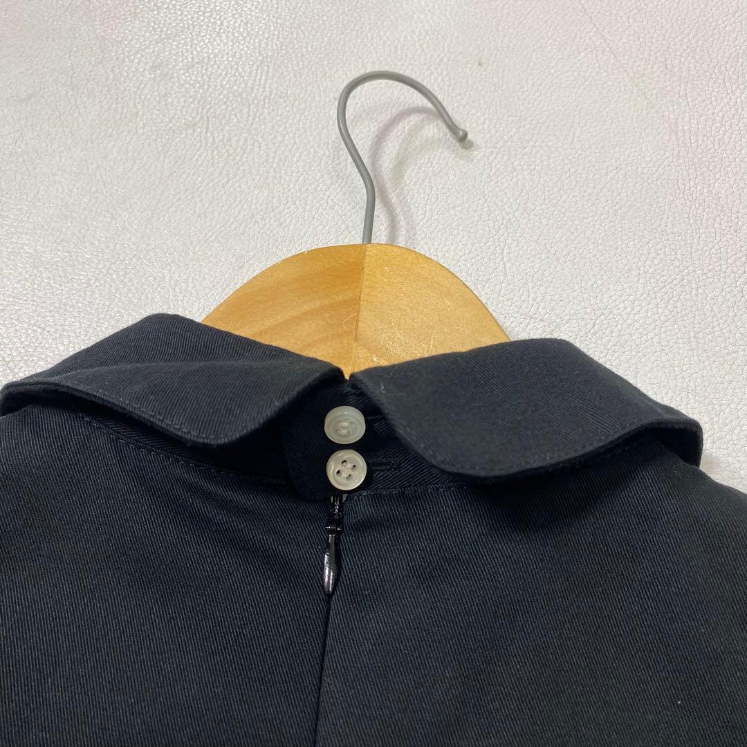 美品 foufou フーフー THE DRESS 丸襟 フレアワンピース