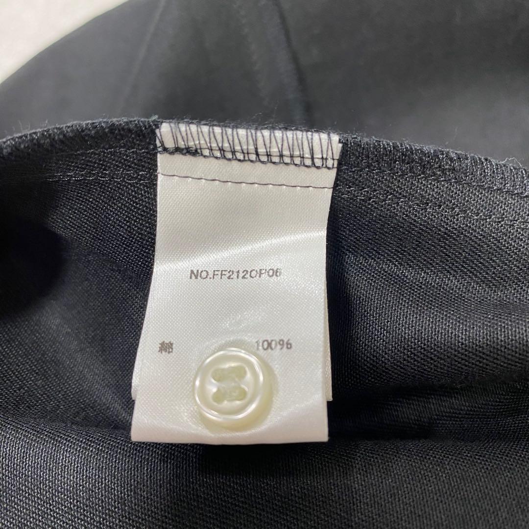 美品 foufou フーフー THE DRESS 丸襟 フレアワンピース