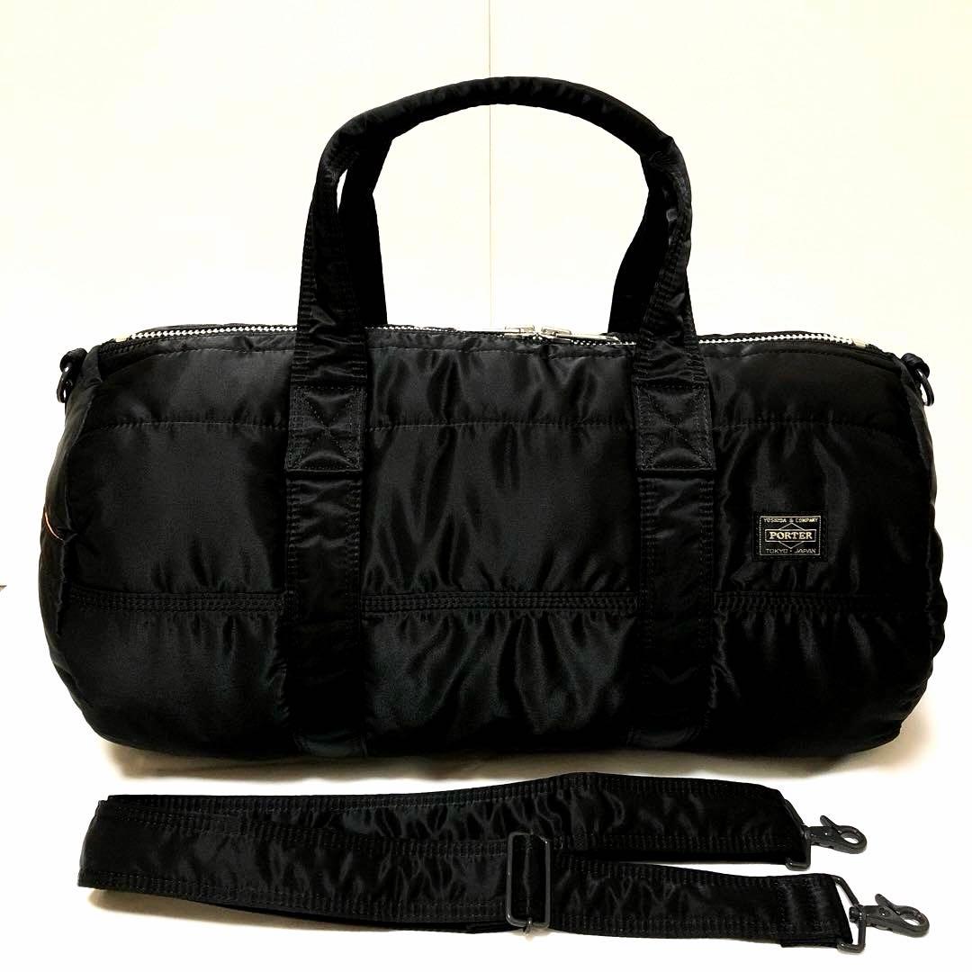 超美品✨廃盤 ポーター タンカー ボストンバッグ2way ブラック 吉田カバン