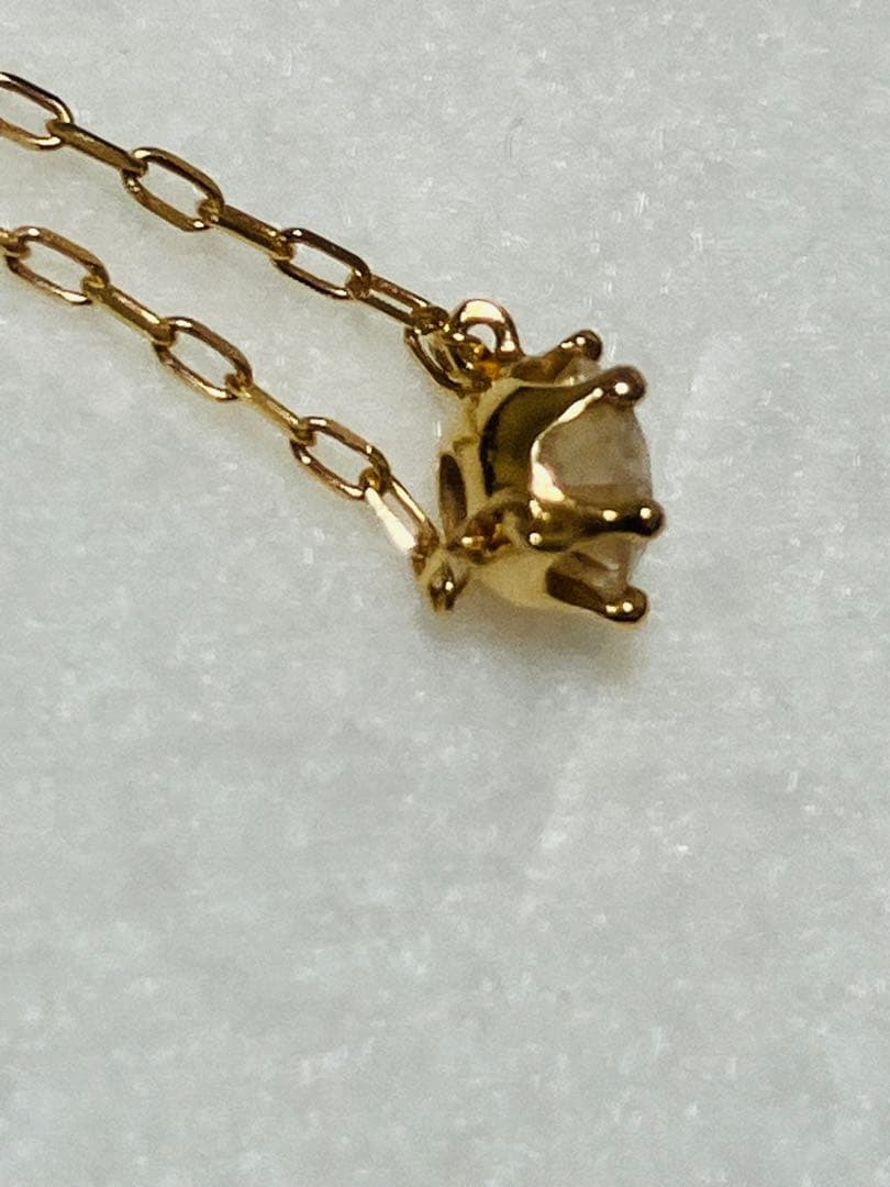 オレフィーチェ　メアリーネックレス　0.15ct　YG
