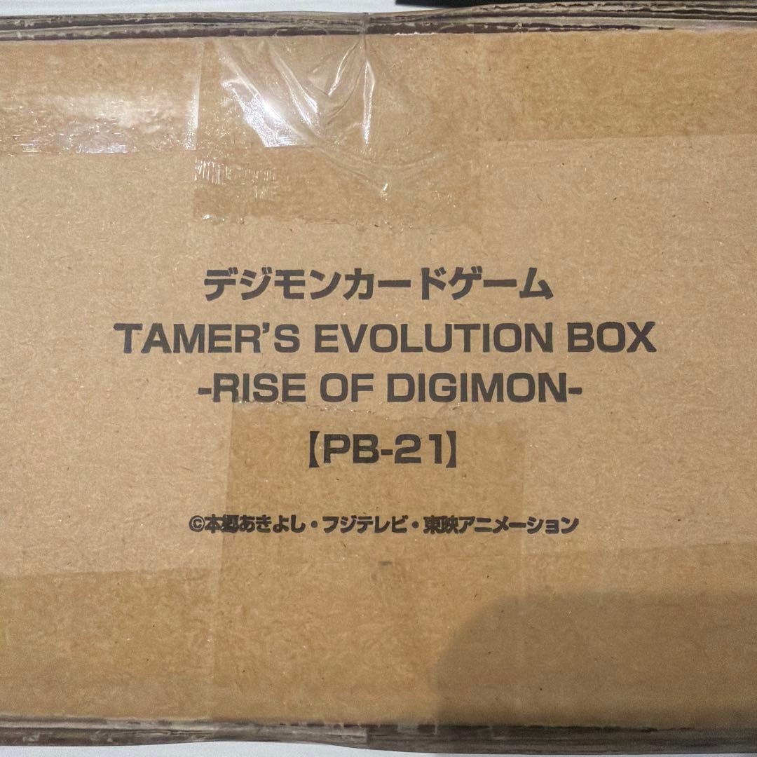 デジモンカード　テイマーズ エボリューション ボックス ライズオブデジモン