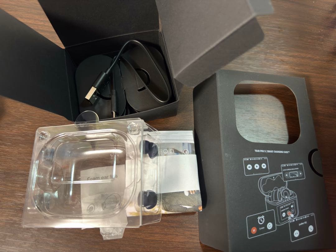 【美品】JBL TOUR PRO 3 ネイビー ワイヤレスイヤホン