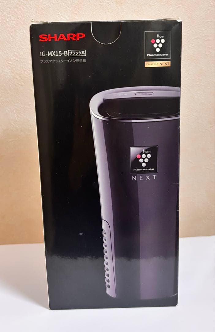 SHARP IG-MX15-B ブラック プラズマクラスターイオン発生器