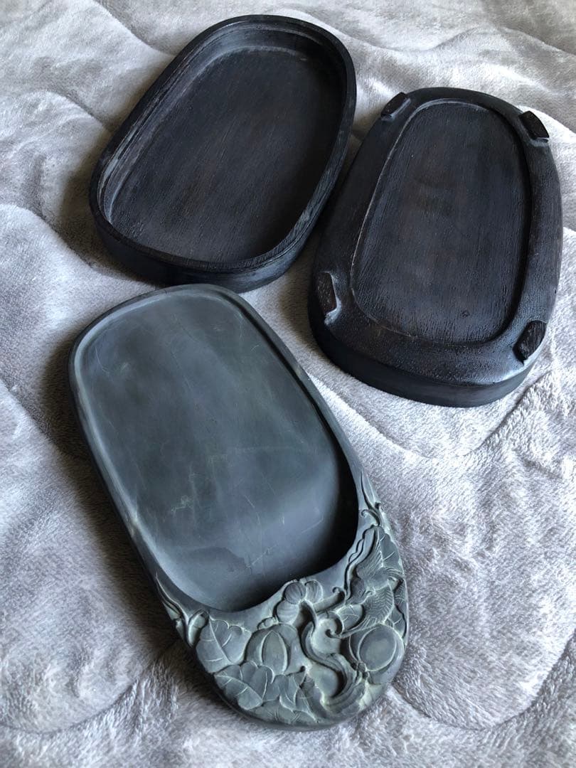 株式会社大通国際様尃用 硯　3點