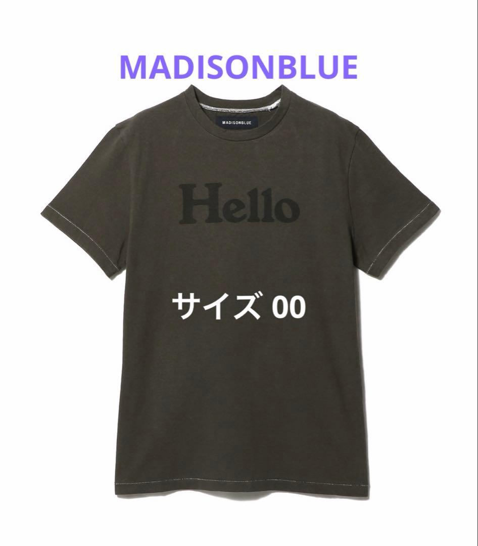 美品＊MADISONBLUE HELLOプリントTシャツ エストネーション