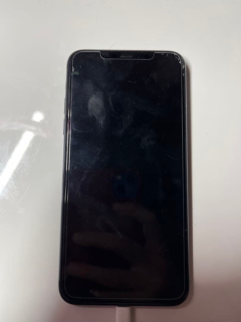 Iphone11 pro max 256G スマートフォン本体 画面にひびあり