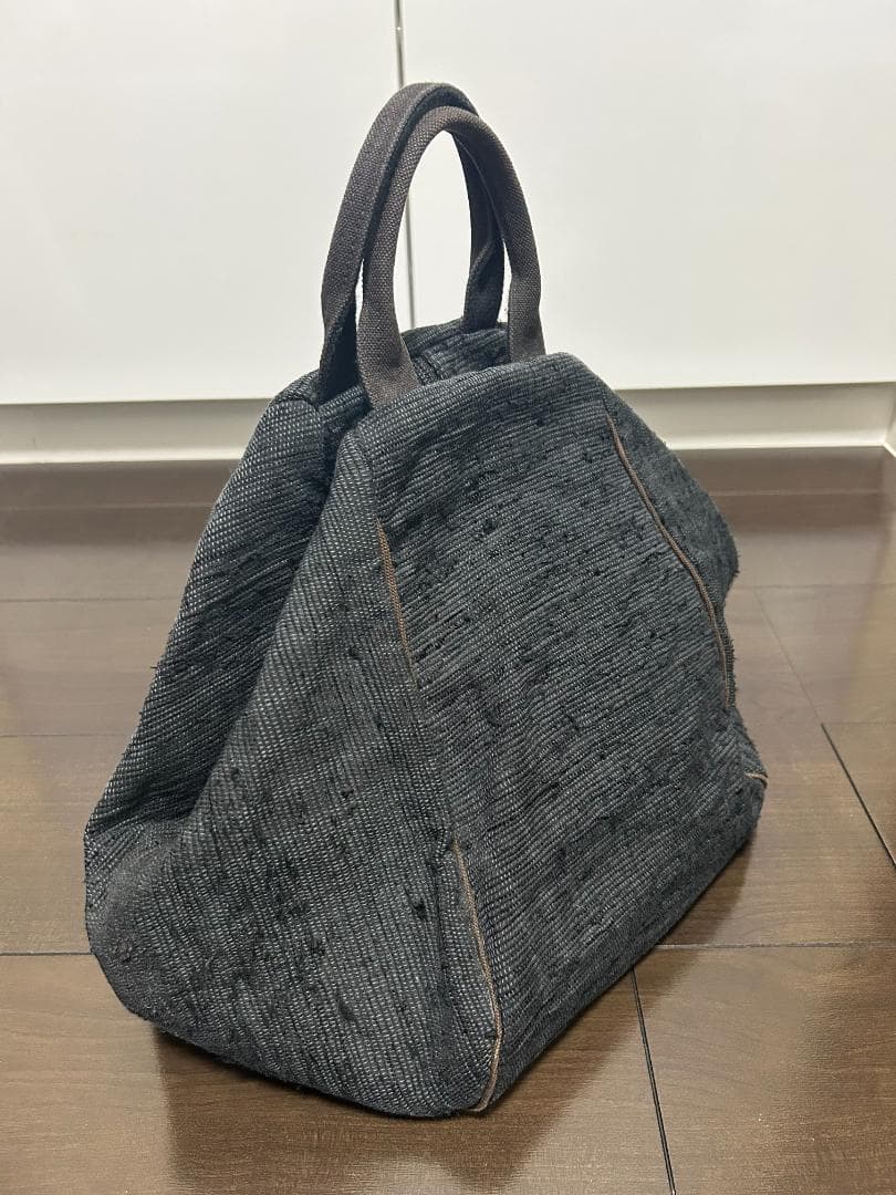 ゆずりは★野崎弘子さんの裂き織りバック