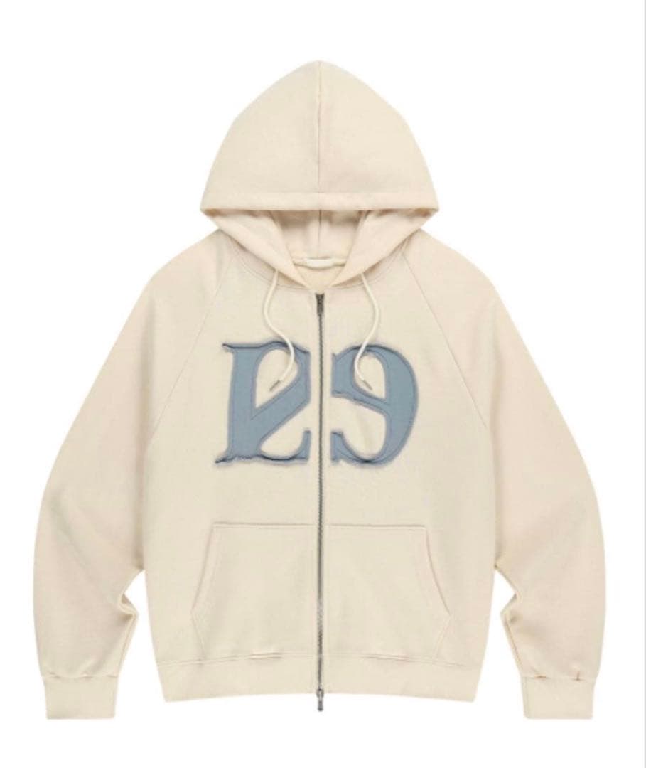 ILLIGO イリゴ ジップアップパーカー クリーム　S