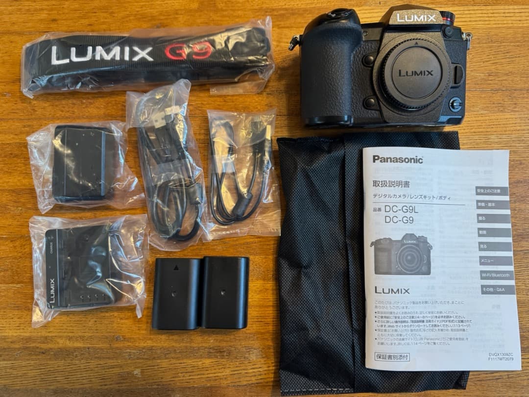 【タイムセール！】Pana LUMIX G9 Pro V-Log L 拡張済み