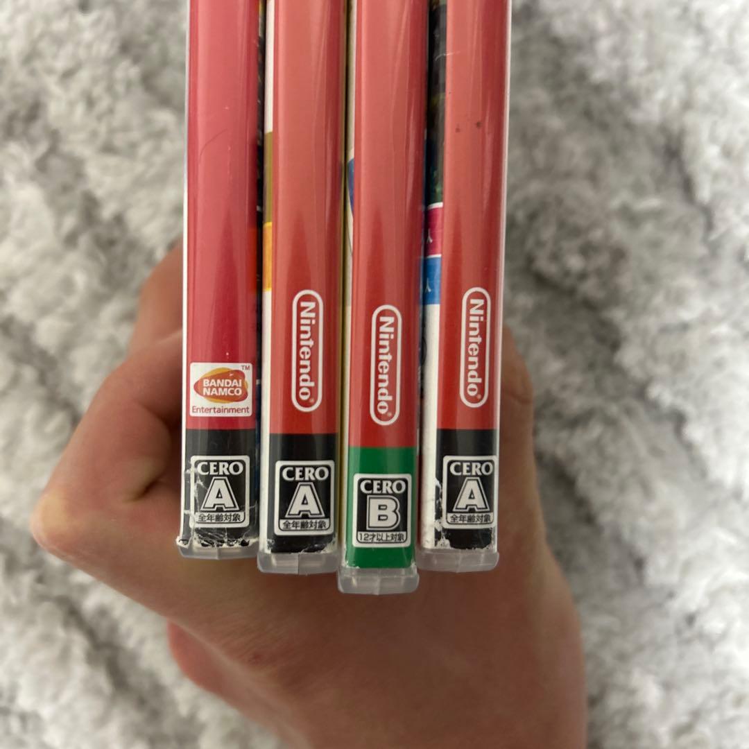 最終値下げNintendo Switch カセットまとめ売り！ ストラップ付き