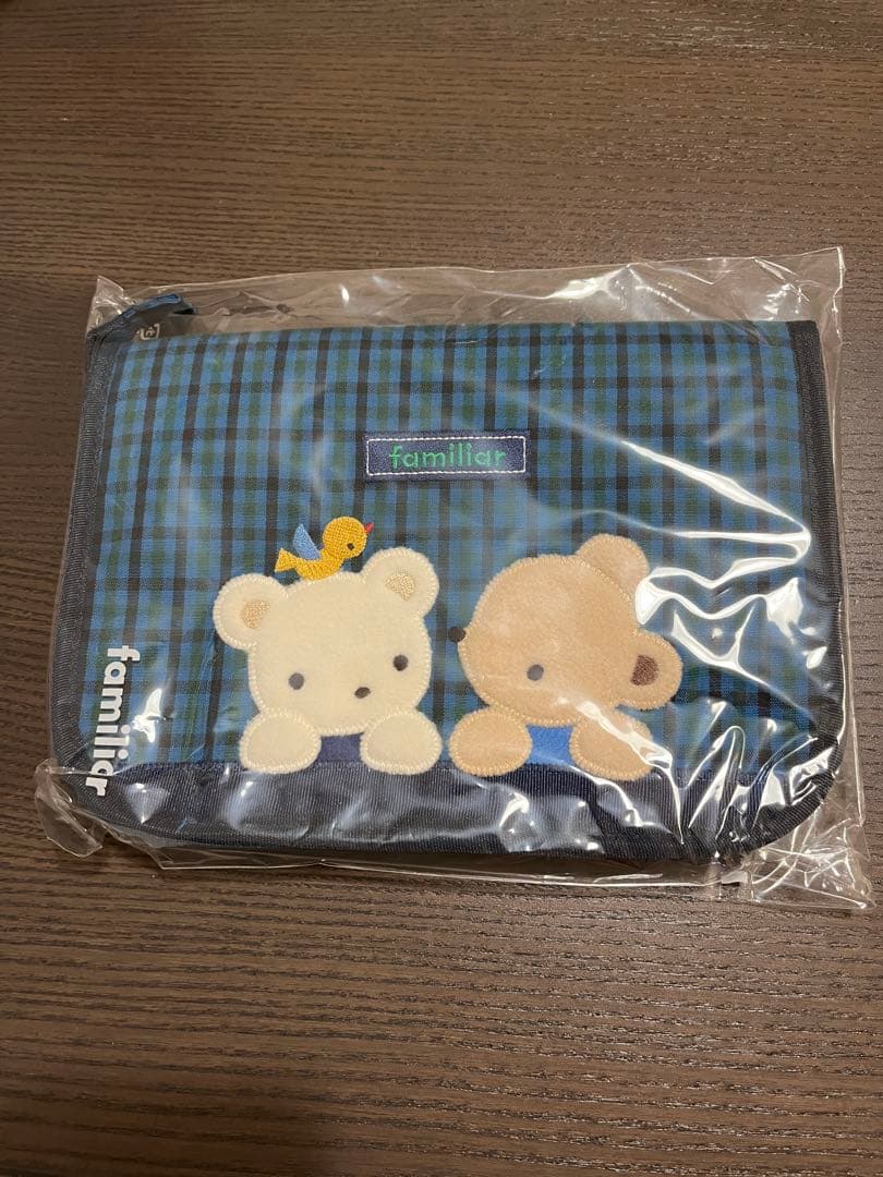 新品未使用　familiar ファミリア 母子手帳ケース