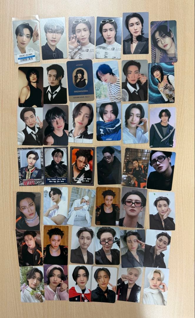 ATEEZ ソンファ　各種トレカセット