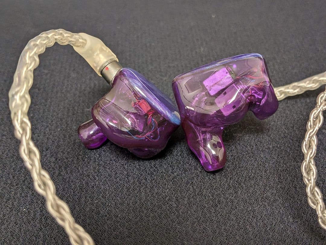 JH Audio Roxanne カスタムIEM 紫色 リシェルモデル