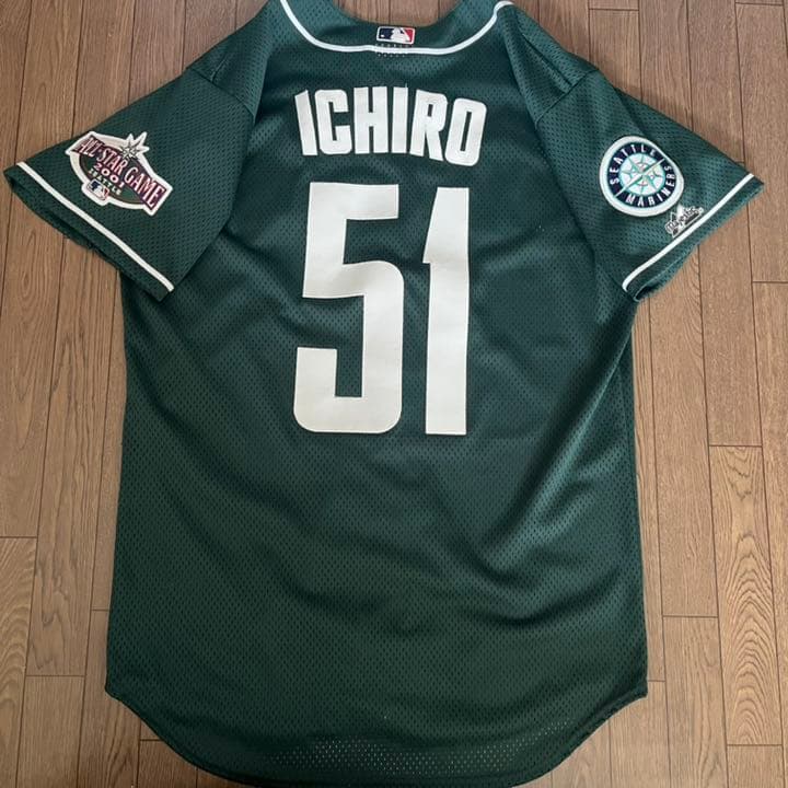 ウェア ICHIRO mariners 2001 all star jersey