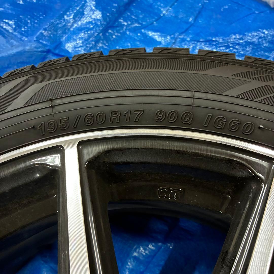 【美品】YOKOHAMA ice GUARD iG60 17インチ ホイール付き