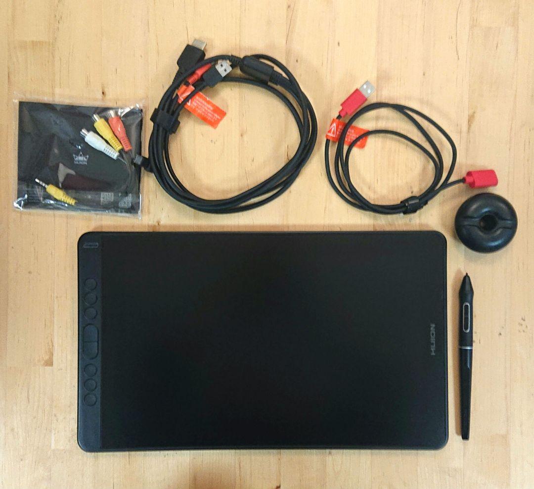 値下げ/スタンドなしお得！HUION KAMVAS 13インチ ペンタブレット