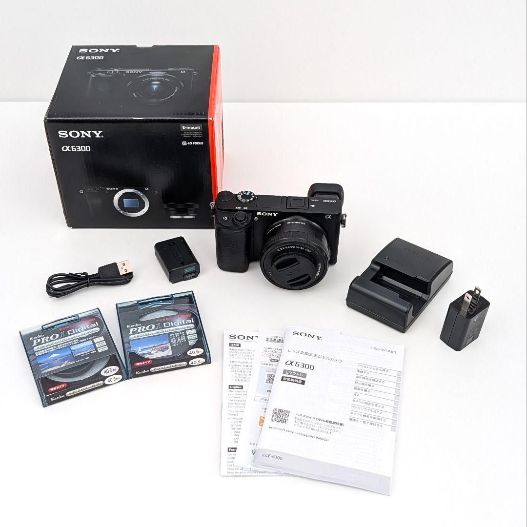 SONY α6300 E PZ 16-50mm F3.5-5.6 OSS 中古