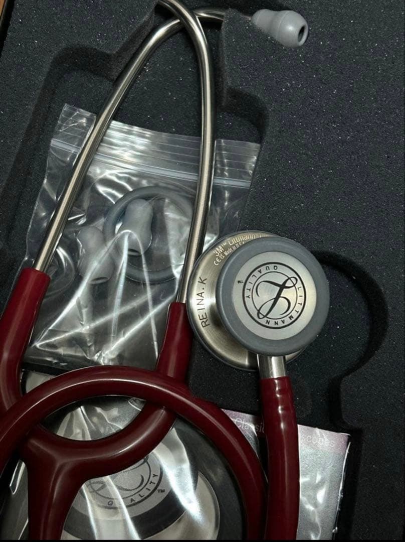 Littmann Classic III 聴診器 バーガンディ