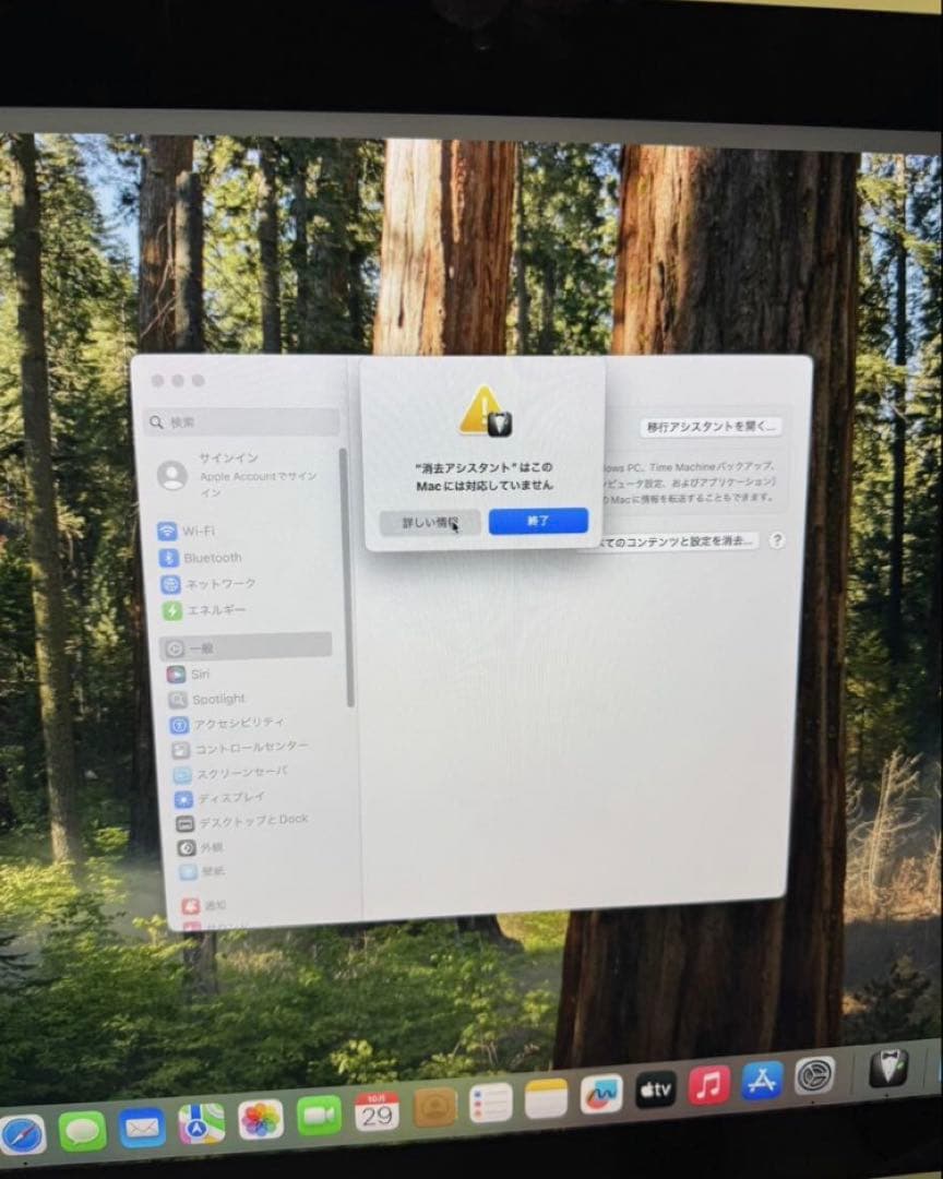 10h56 Apple iMac A2116 Core i3 メモリ8GB