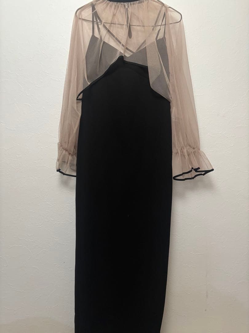 【AMERI VINTAGE 】MANY WAY AIRY VEIL DRESS