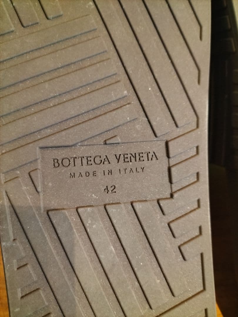 美品　BOTTEGA VENETA スライドサンダル 42　ブラウン