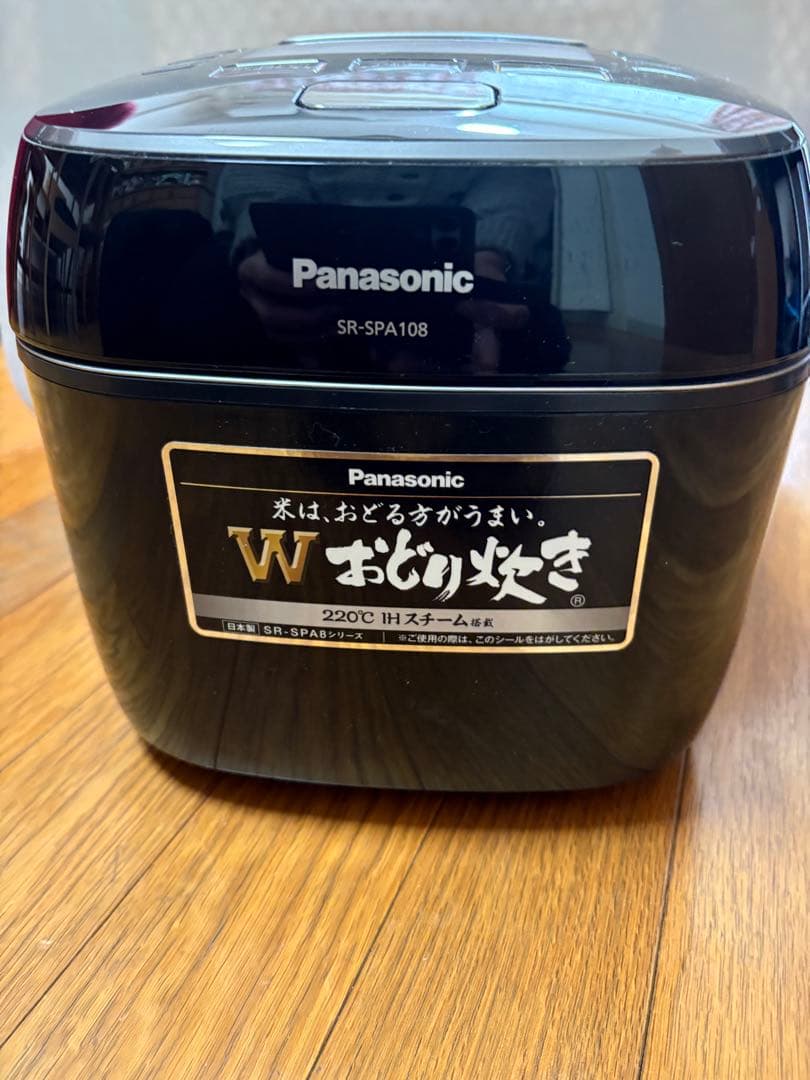 Panasonic SR-SPA108 炊飯器 220℃ IHスチーム