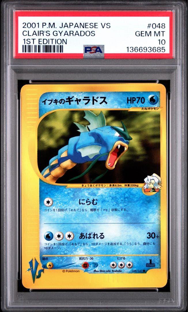 PSA10 イブキのギャラドス カードe