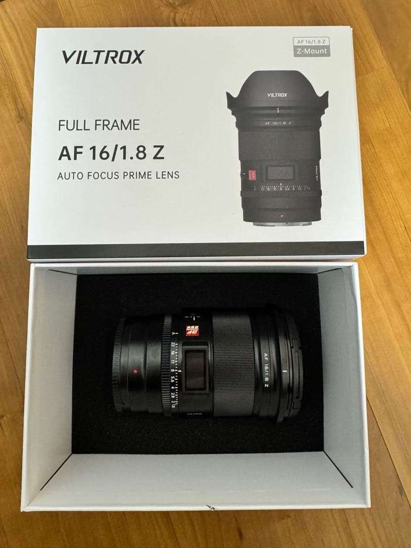 【ほぼ新品】Viltrox AF16mmF1.8 ニコンZマウント※ワンオーナー