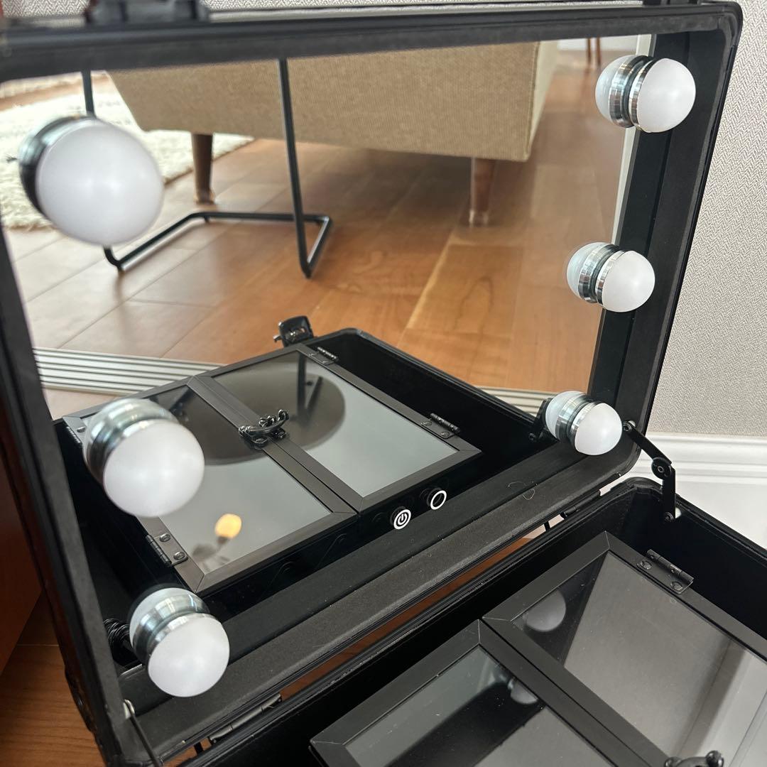 よっぴっぴ様　Francfranc LEDライト付き ハリウッドメイクBOX