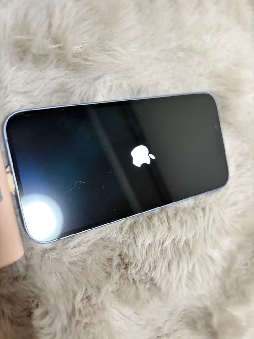 【美品】iPhone 14 128G ブルー 本体　初期化済